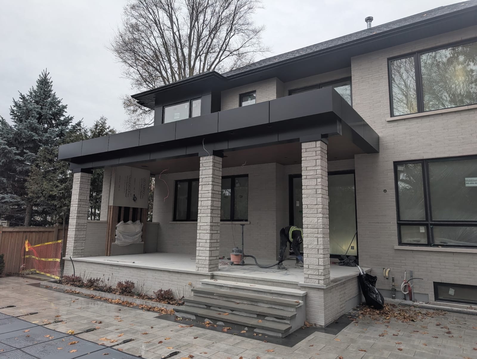 Custom masonry and stonework for residential property